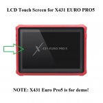 LCD Touch Screen Digitizer for LAUNCH X431 EURO PRO5 Scan Tool